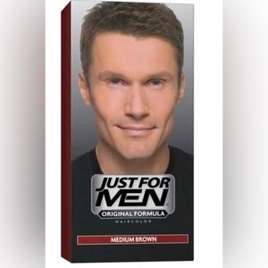 Just for Men Hair Color Medium Brown Original Formula Targets Gray Natural 4933
